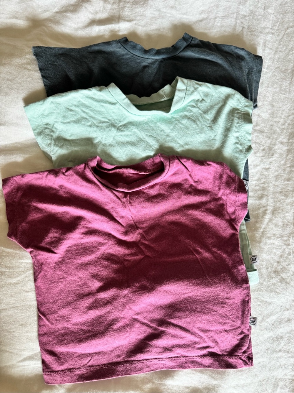 Honest baby 3 pack tees